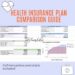 Health Insurance Plan Comparison Guide - Digital Download Excel ...